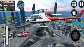 Futuristic Helicopter Rescue Simulator 🚁🚁 Helicopter Games For Android || screenshot 3