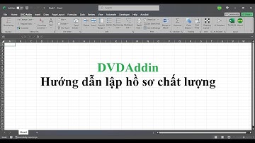 DVDAddin_Hướng dẫn lập hồ sơ chất lượng