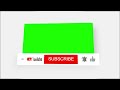 Subscribe Intro For YouTube Channels | Free Green Screen