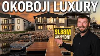 Okoboji's Most Stunning New Lakefront Build Just Hit the Market — 72 Feet of Private Shoreline