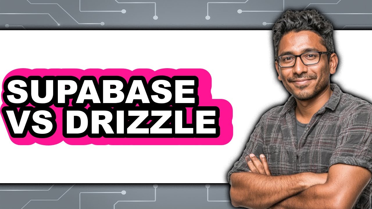 Supabase vs Drizzle - Which Is Better? - YouTube