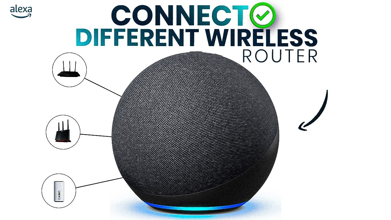 How to CONNECT Your Amazon Echo to a Different Wireless Router - YouTube