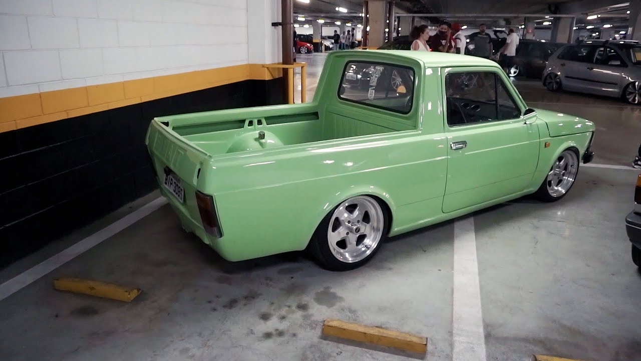 FIAT PICKUP 147 SUSPENSÃO A AR E RODAS ARO 15 AG