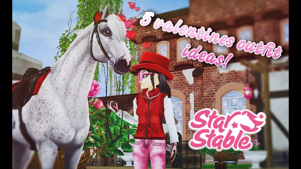 5 Valentines outfit ideas! || Star Stable Online