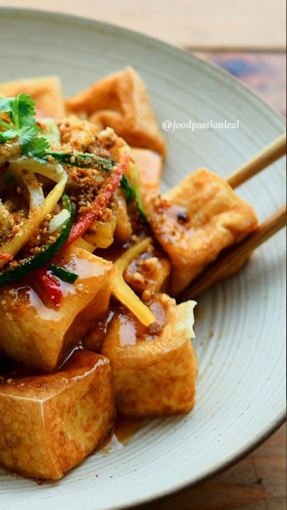 Thai Style Tofu #foodpassionical #tofu #asianfood