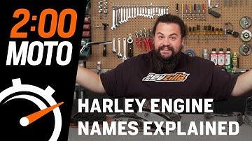 2 Minute Moto - Harley Engine Names Explained