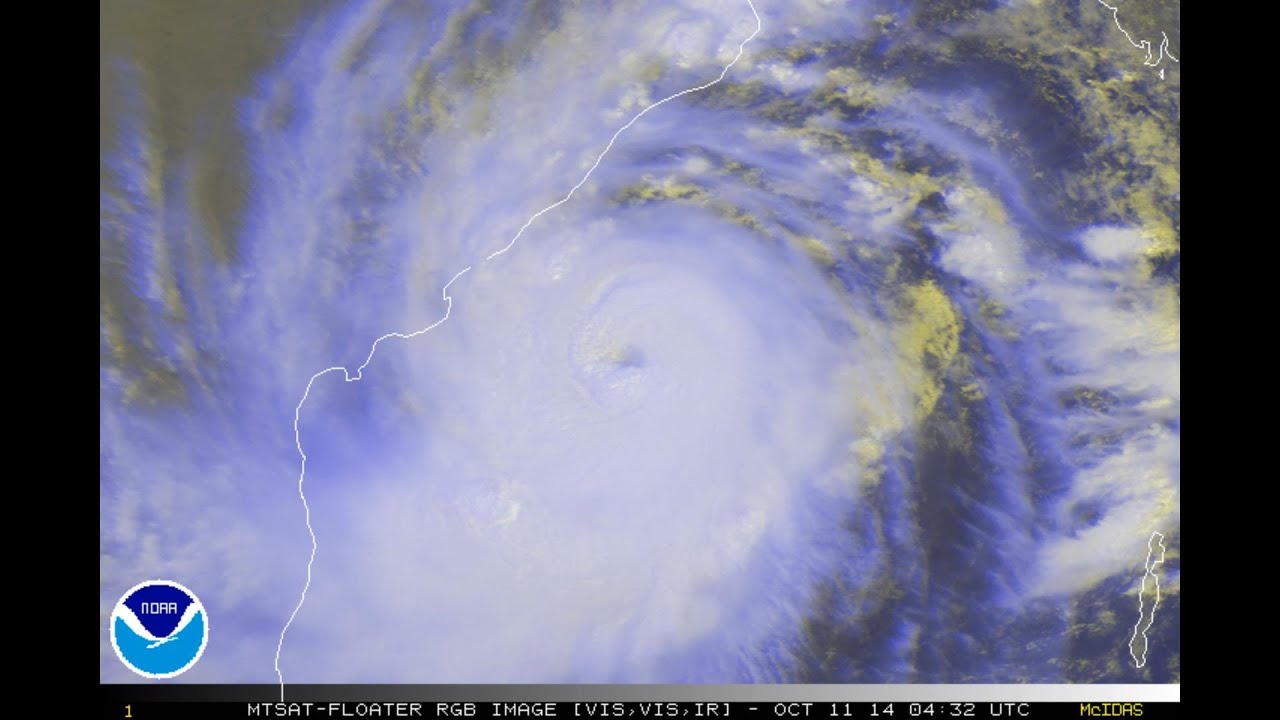 2014 : Very Severe Cyclonic Storm Hudhud ∙ 03B