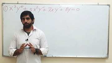 Chapter 4: Method (2) Higher Order - Homogeneous ( Euler Cauchy DEs ) - part 1 الجزء ١