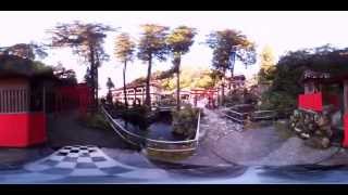 全天球360°カメラBublcamで撮影した360°動画