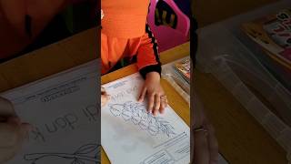 Mewarnai Lambang sila kelima pancasila padi dan kapas #shorts