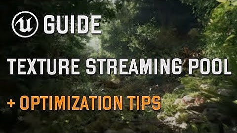 Texture Streaming Pool over budget ? ✅ Complete GUIDE for Unreal Engine 5