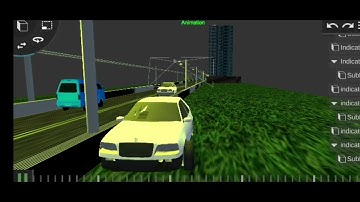 car crash testing. animation work in prisma 3d.