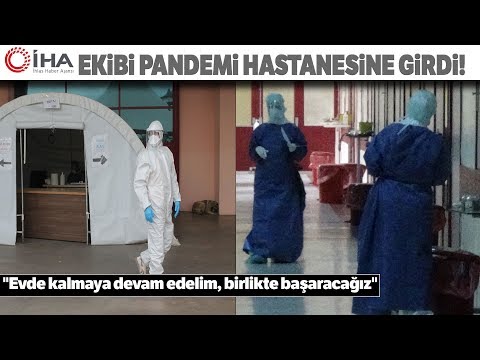 İhlas Haber Ajansı Ekibi Diyarbakır'daki Pandemi Hastanesine Girdi