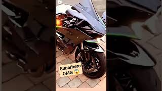 superhero superbike ninja h2 ladkiyon ka shorts #short #viral #shortvideo