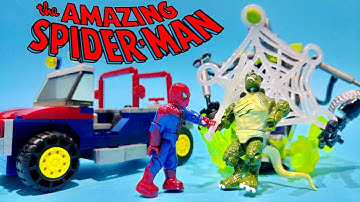 The Amazing Spider-Man Mega Bloks Bridge Showdown Toys Video ★ Juguetes de El Asombroso Hombre Araña