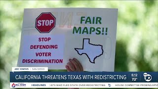 Redistricting battle between Texas and California heats up