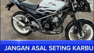 SALAH SETING KARBU EFEKNYA GABISA TERIAK DI RPM ATAS  ‼️ ninja rr ninja r ninja ss sama saja