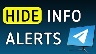 Famous How To Hide Notifications Info On Telegram App On PC (New Update) Wealth
