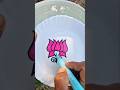 How to draw lotus 🪷 easy drawing with magic color #art #drawing #shorts