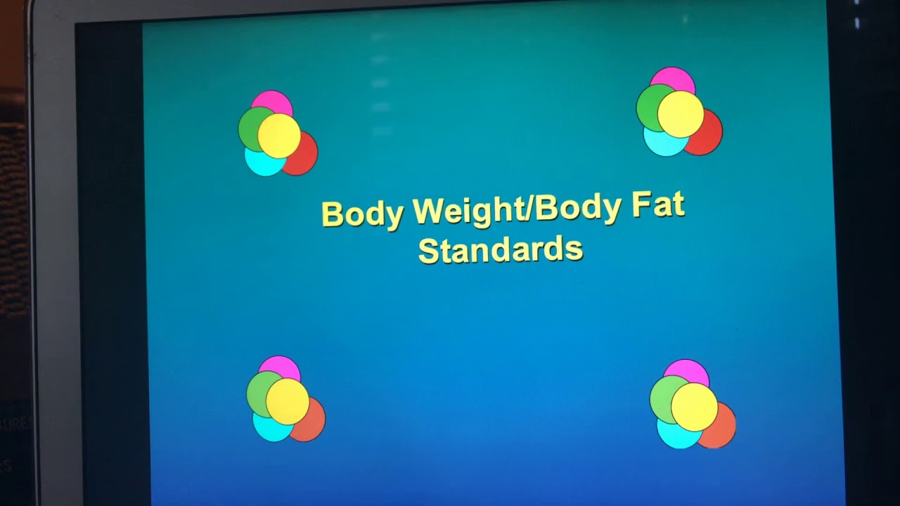 Body weight standards