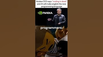 nvidia ceo says coding is dead