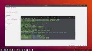 How to easily compile and run C   code in Linux