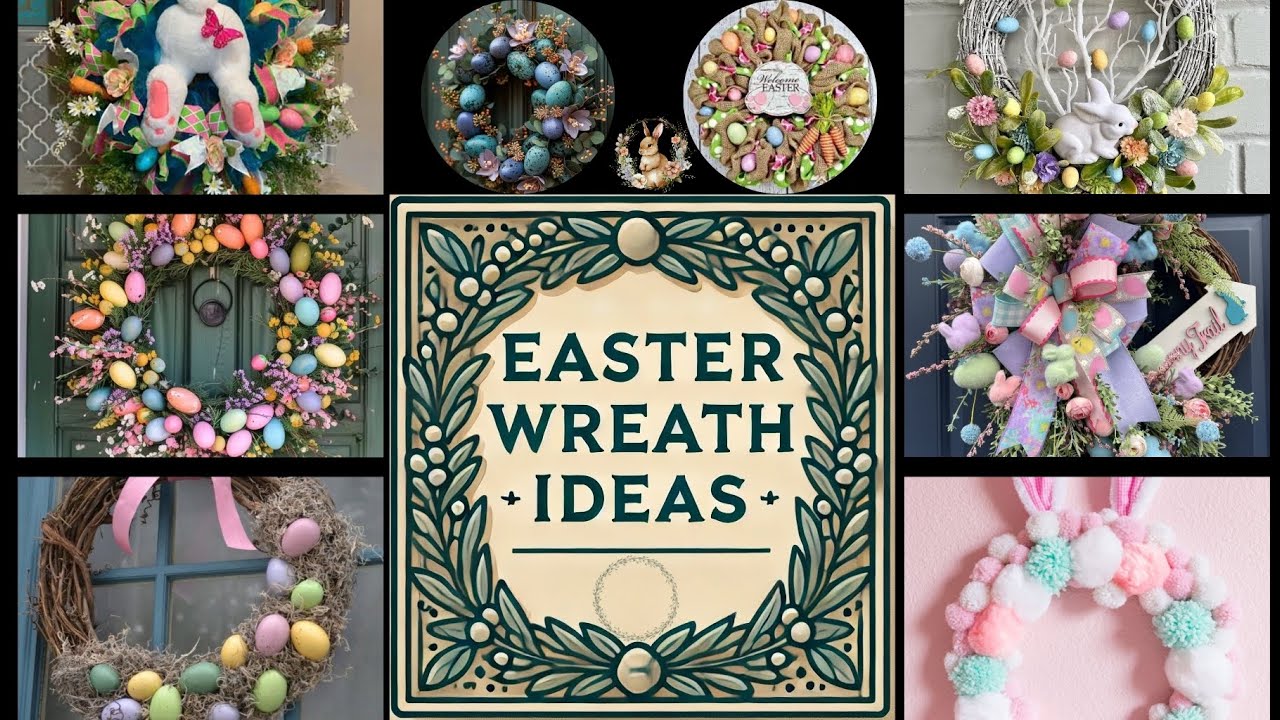 DIY Easter Wreath Ideas to Transform Your Front Door