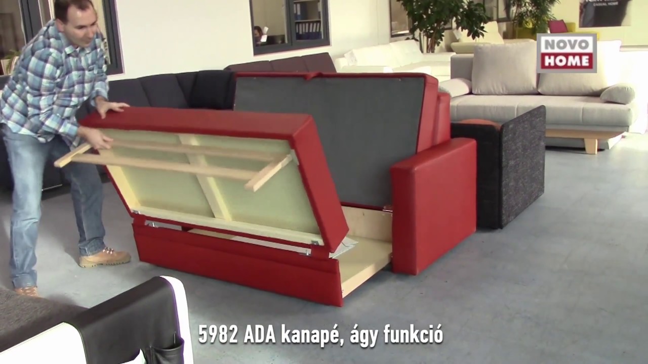 5982 ada kanapé ágy funkció bemutatása youtube