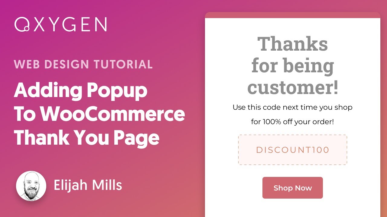 How To Add A Popup To WooCommerce Thank You Page - YouTube