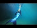 SWIMMING IN A FIN FUN MERMAID TAIL || Doing Tricks Underwater in my NEW Custom Tail! #FinFunMermaids