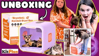 Unboxing The All-New Dryerbot Pet Dryer By Kitplus