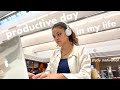 productive day in my life | study motivation, cleaning, gym