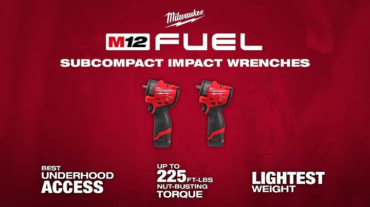 M12 FUEL™ 1/4" & 3/8" Subcompact Impact Wrench w/ Friction Ring | 3048 & 3049