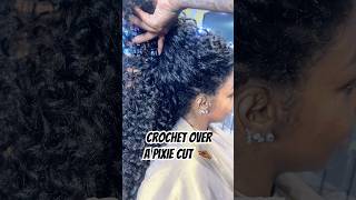 She Wanted Crochet To Help Grow Out Her Pixie Cut Hair Freetress Beach Curl