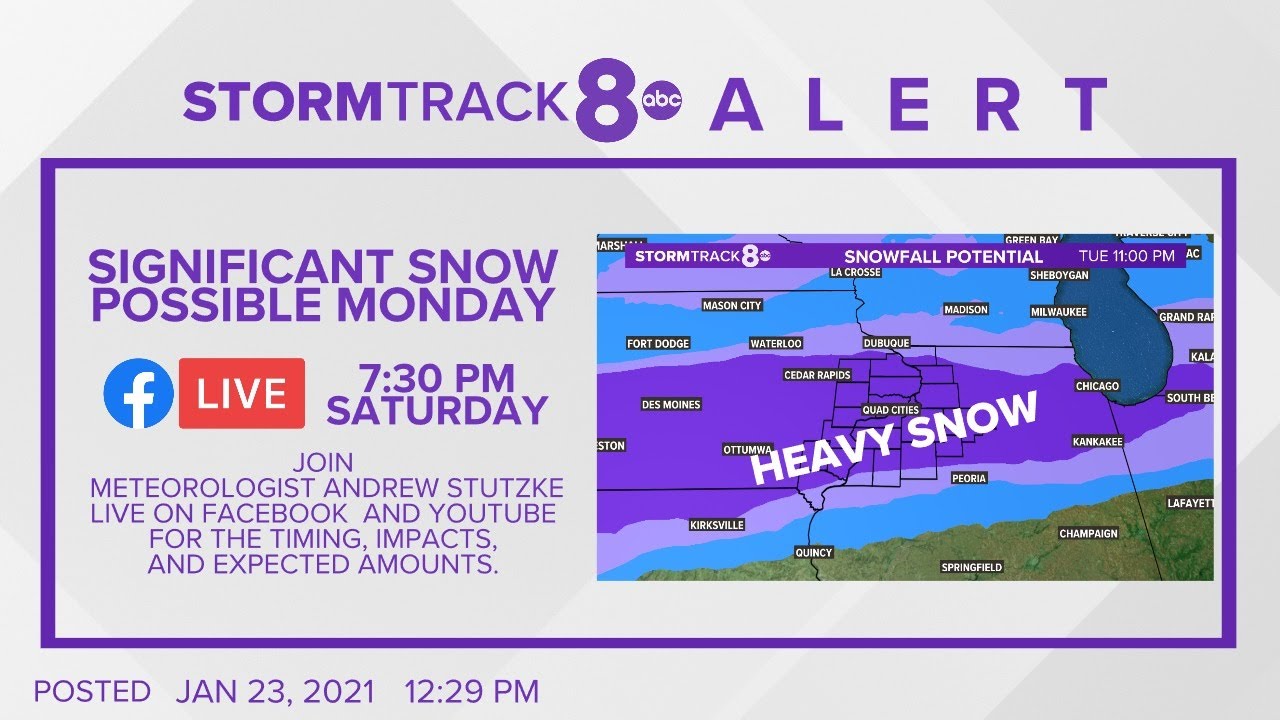 Winter Storm Discussion: Saturday January 23, 2021