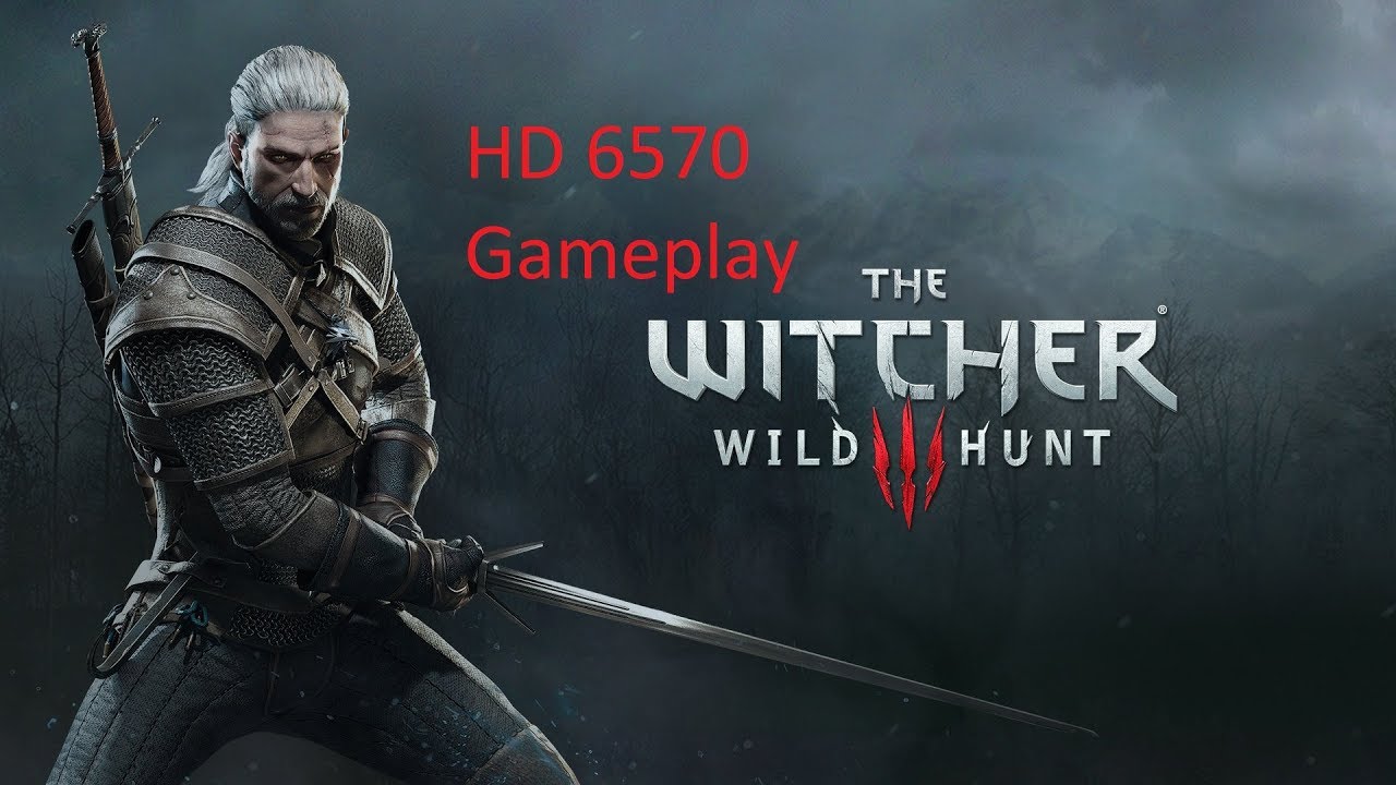 The Witcher 3 Wild Hunt on HD 6570 2gb