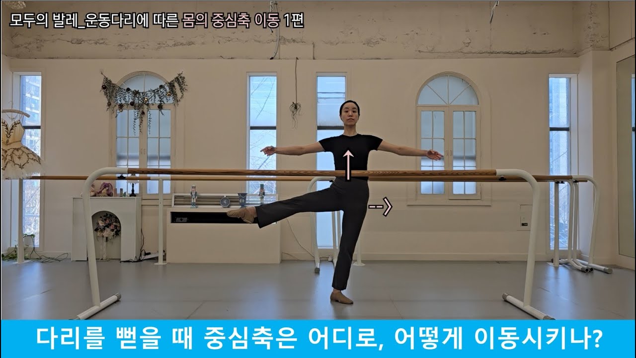 모두의 발레_운동 다리에 따른 몸의 무게 중심_1편