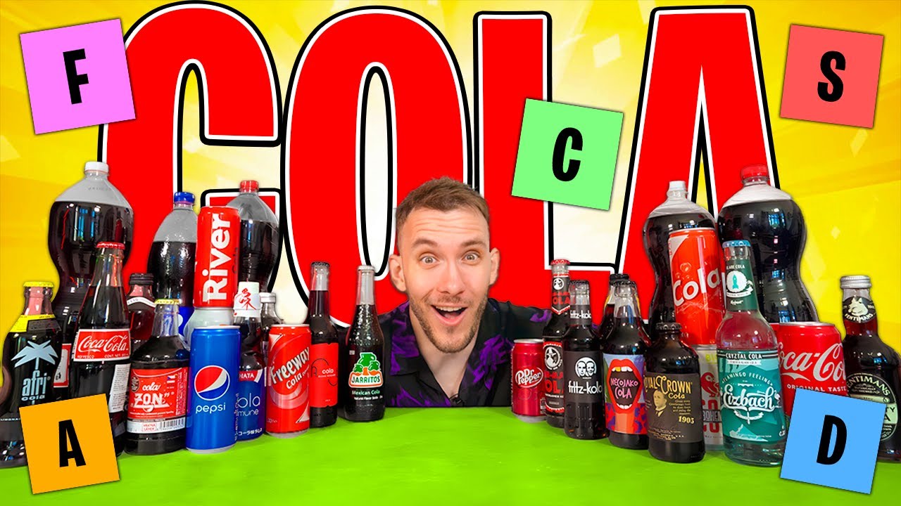 MEGA TEST VŠECH COLOVÝCH LIMONÁD! 🥤
