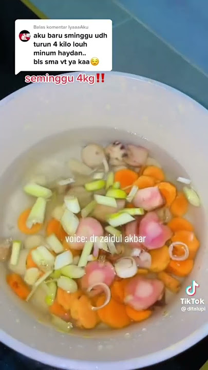 RAMUAN ALAMI PENURUN BERAT BADAN#langsing #beratbadan #diet