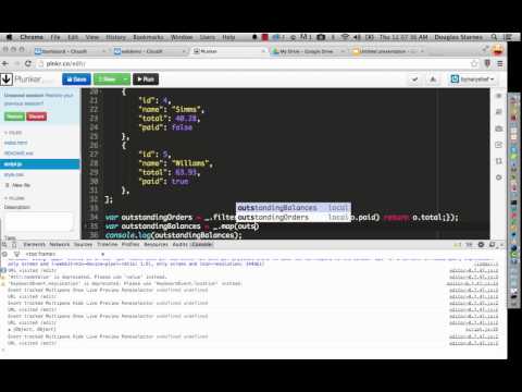 Exploring ES6 with Traceur - Part 4 Comprehensions