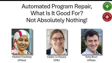Automated Program Repair, What Is It Good For? Not Absolutely Nothing!