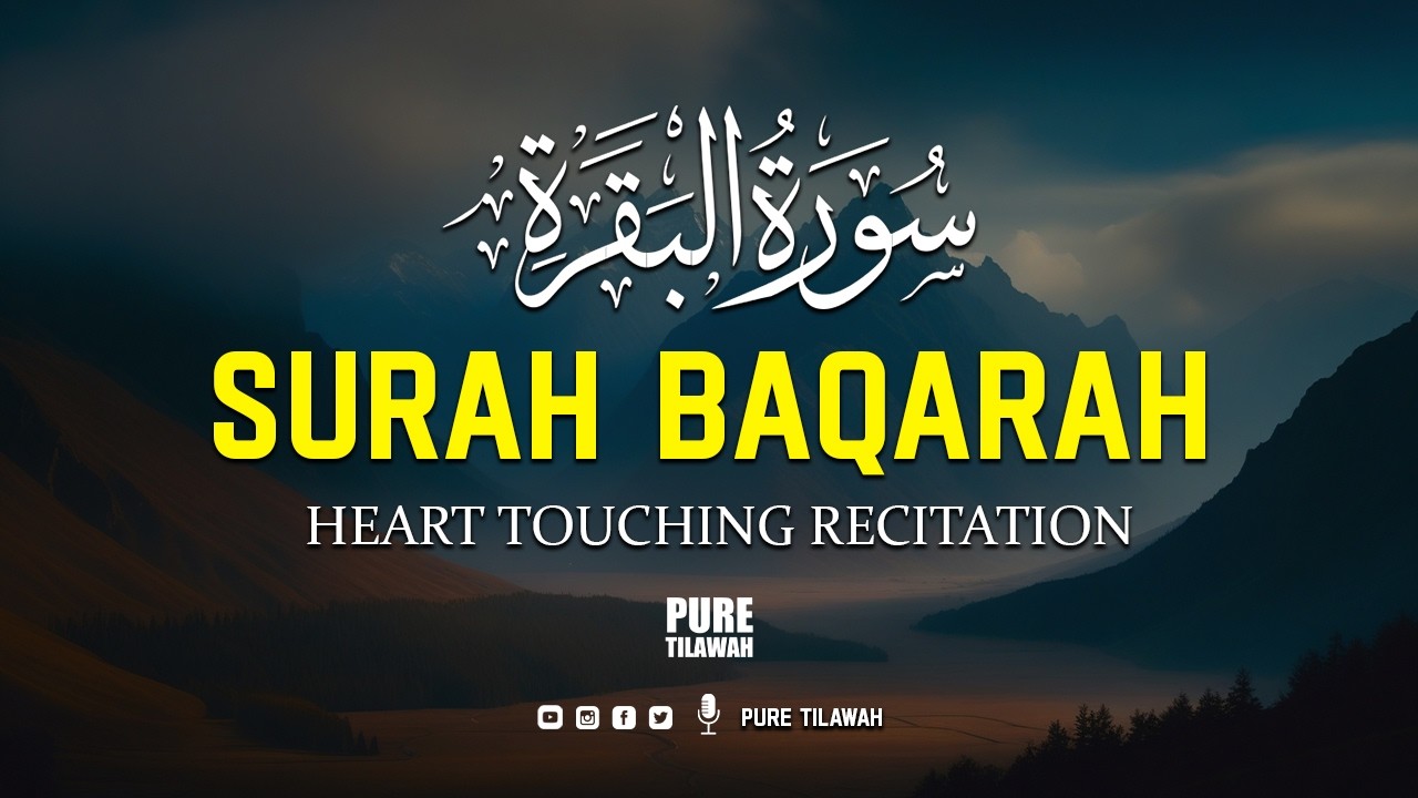 Surah Al-Baqarah Full (سورة البقرة) | Most Heart Touching Quran Recitation | Alaa Aqel