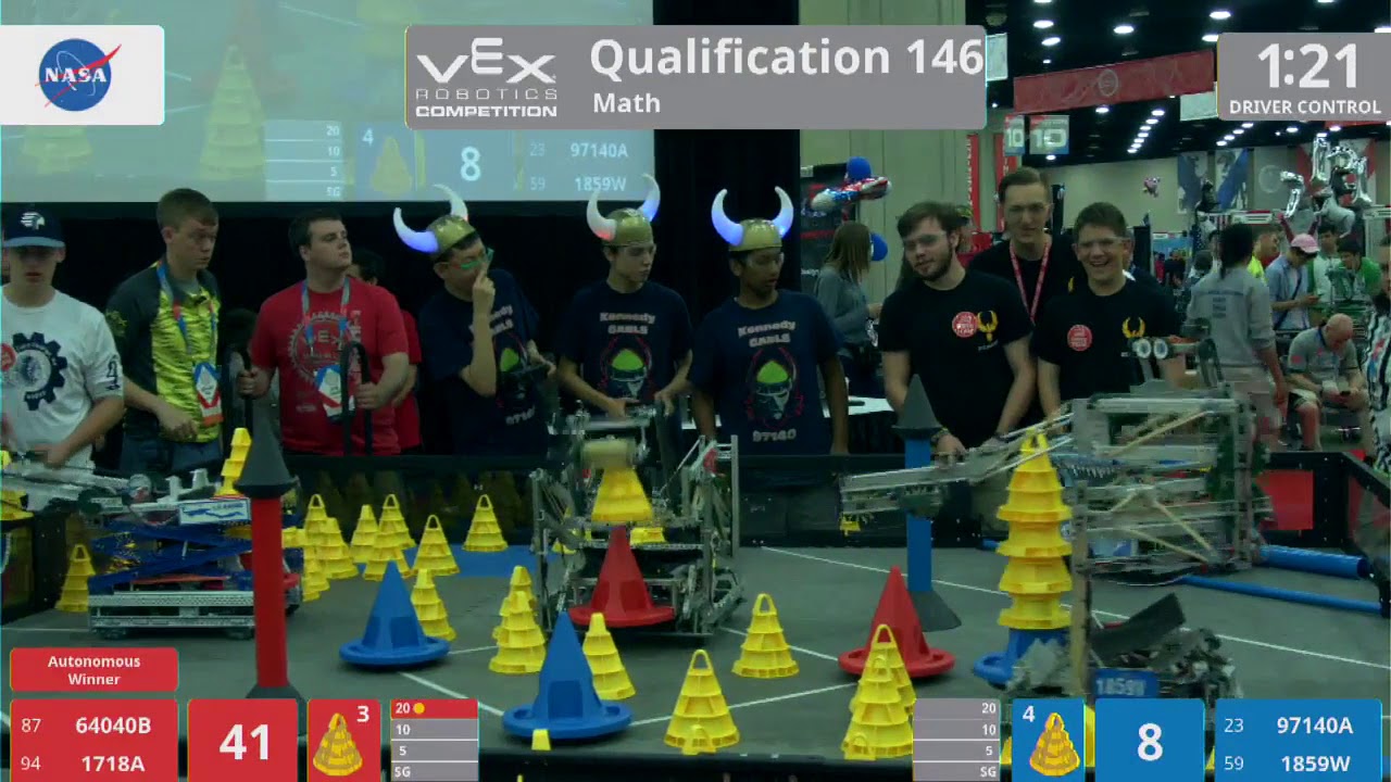 2018 VRC Math Q146 - 64040B 1718A vs 97140A 1859W - 107 to 96