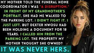 My Mom Had Me Removed From Grandma s Memorial — The Deed in the Lawyer s Folder Was Mine