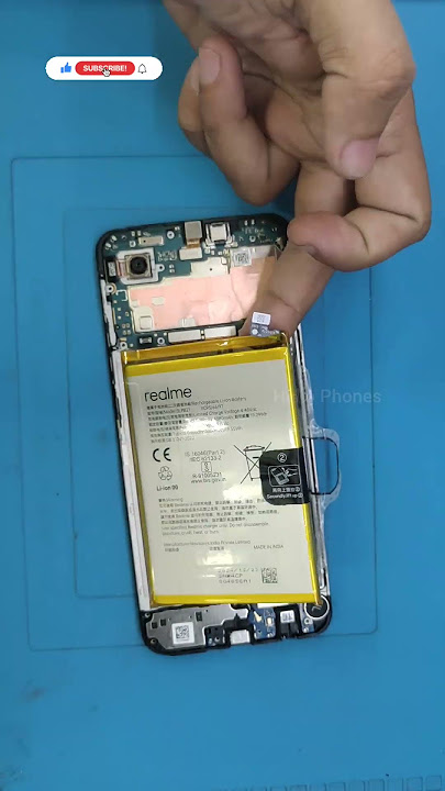 Realme Battery Replacement | Fast & Easy Mobile Repair Tips |Realme C61 battery replace #shorts #how