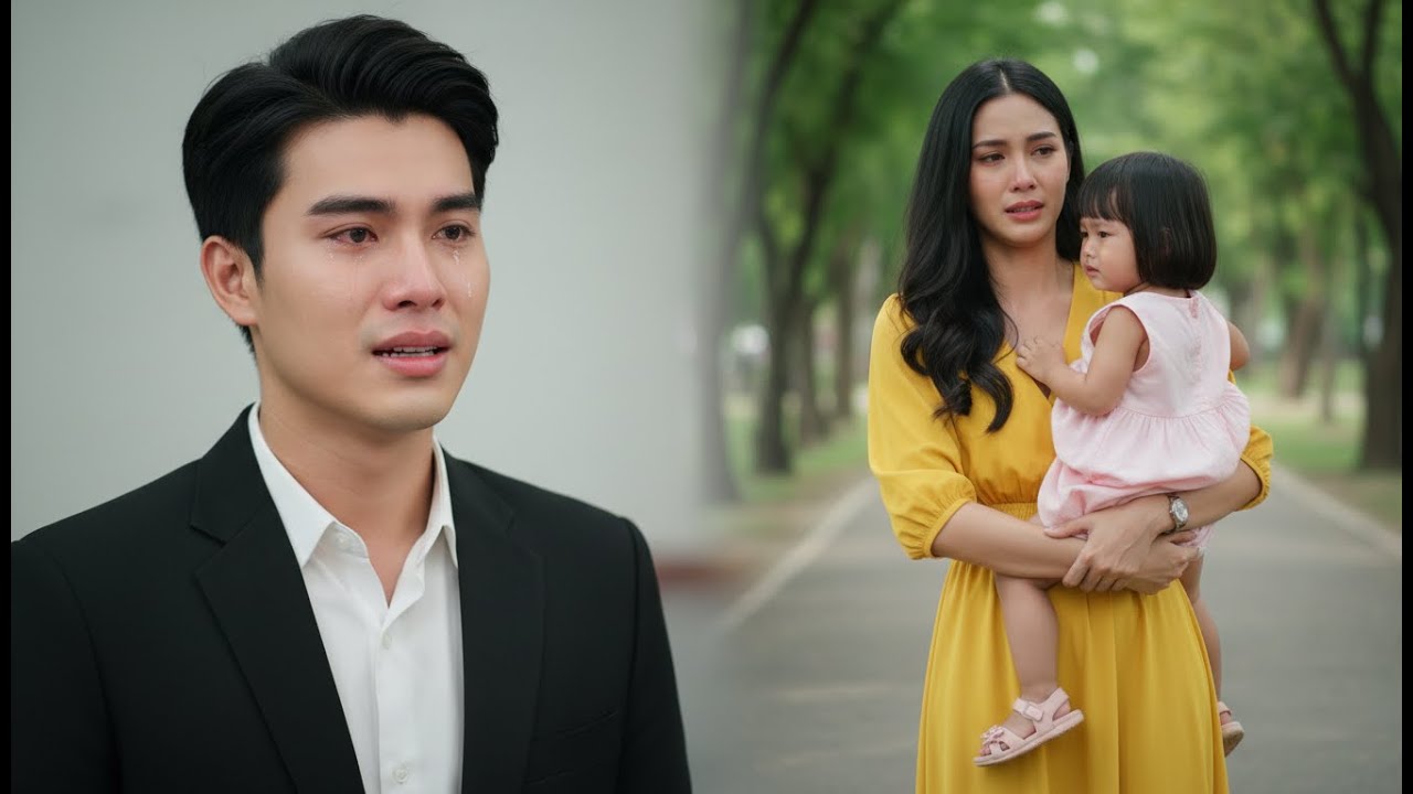 “สามีเจ้าชู้คิดว่าภรรยาตาย…ปีต่อมาเธอกลับพร้อมลูกสาวเหมือนเขา! 😱💔👩‍👧‍👦”