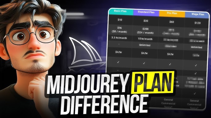 Midjourneyの料金プラン比較と日本円でのコスト解説