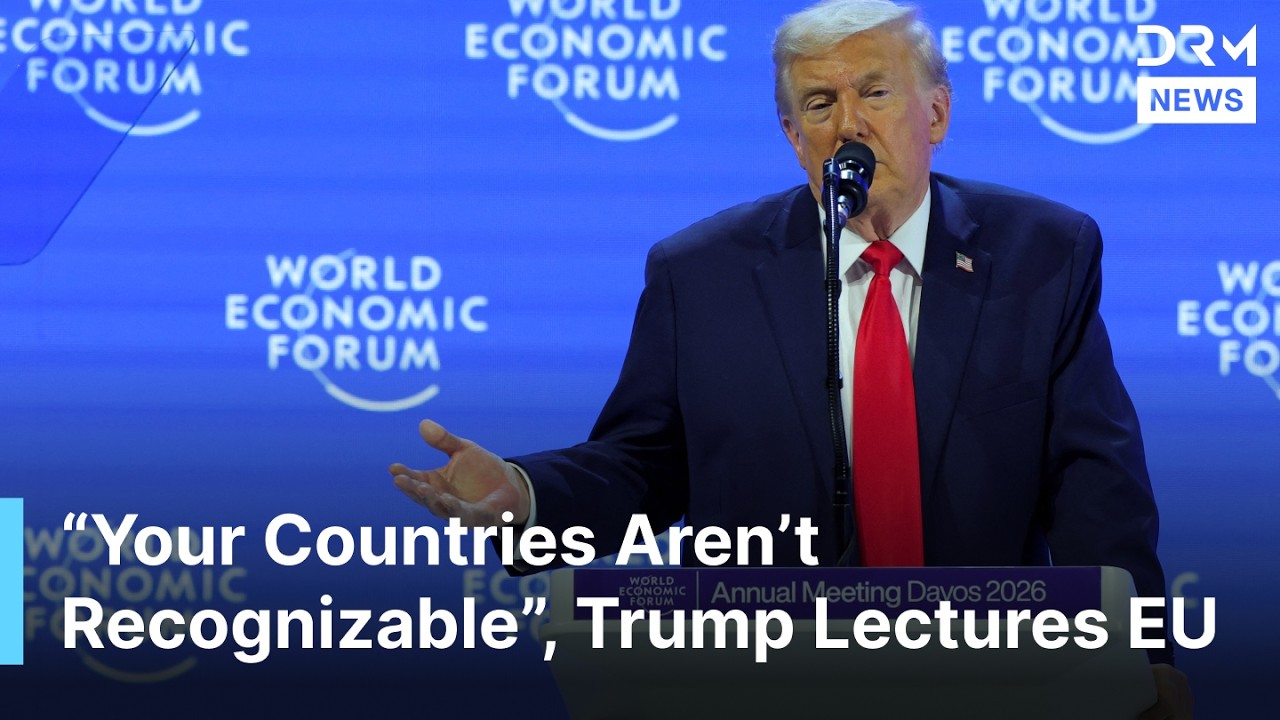 “Your Countries Aren’t Recognizable” — Trump Slams EU Leaders at World Economic Forum | AC1G