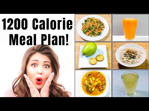 1200 Calorie Diet Plan with Home Made Foods |Healthy & Effective Weight Loss Meal Plan at Home