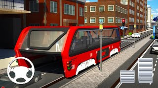 This Giant Bus Is Electric And Called Elevated Bus | Elevated Bus Sim: Bus Games #1 screenshot 1